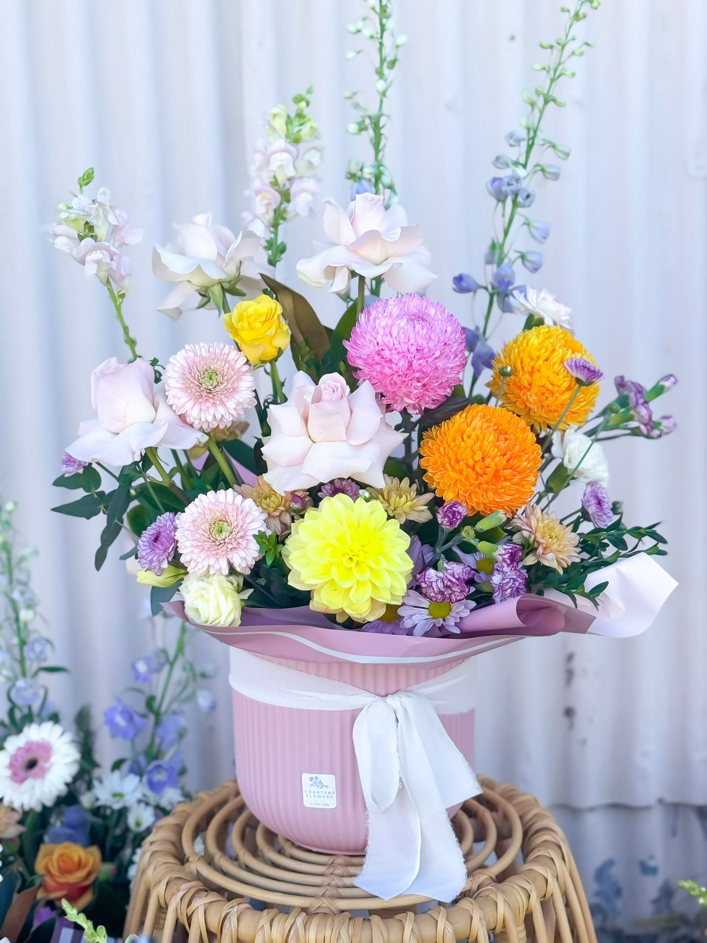 All the Love She Gave - Grand Potted Arrangement